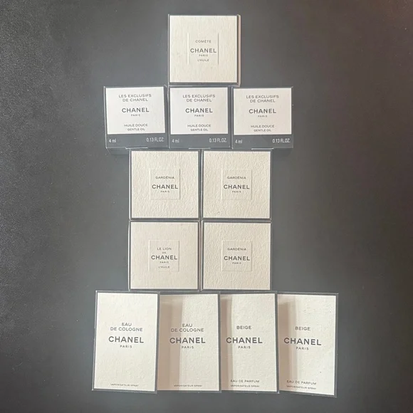CHANEL Fragrance Collection in Elegant White Discovery size samples - Picture 6 of 6